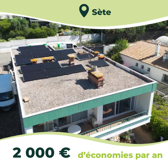 installation photovoltaique sete