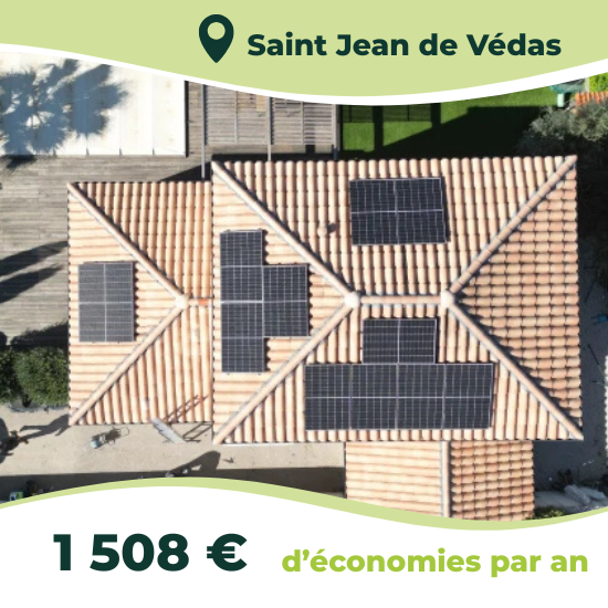 installation photovoltaique saint jean de vedas