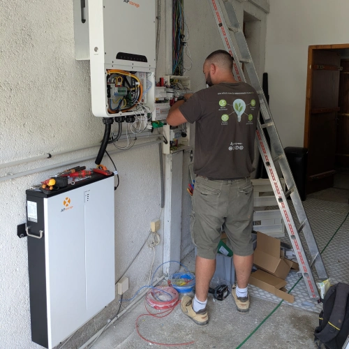 installation batterie